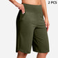 🎁2026 Nieuw binnen 50% KORTING💥Dames Hoge-taille Yogashorts met Zakken