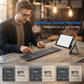 💥【50% OFF】🔥 Driemaal Opvouwbaar Bluetooth Toetsenbord | Vouwt tot Smartphoneformaat | Ingebouwd Touchpad | Stille Schaarmechanisme | Bluetooth 5.1 | Verbind 3 Apparaten, Schakel met Één Knop | Voor Tablet/Telefoon/Laptop | 3 Kleuren: Zwart/Wit/Grijs