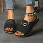 👡✨Orthopedische sandalen met gouden gesp