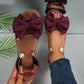 Stijlvolle sandalen met een enkelbandje met parels
