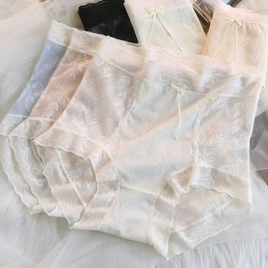 Women's Silky Soft Lace Triangle Panties