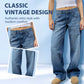 Women's Vintage-Style Relaxed Fit Jeans