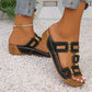 Women's Summer Cut-out & Open-Toe Platform Beach Sandals