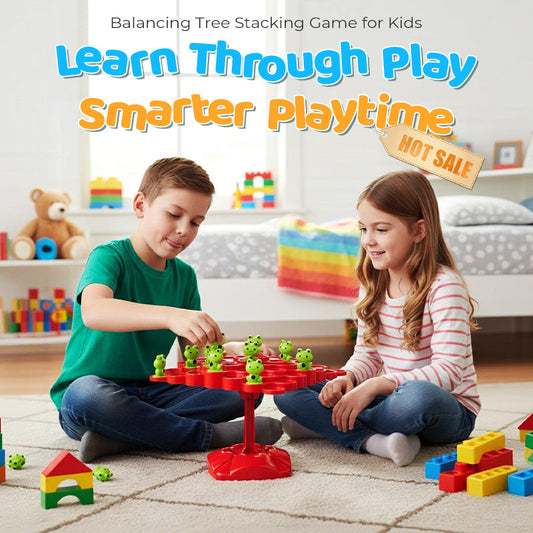 🐸Balancing Tree Stacking Game for Kid