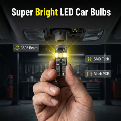 Super Bright White Car Interior & Exterior LED Lights