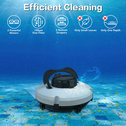🤖57% KORTING🌊 Zwembadreinigingsrobot | Draadloos · Krachtige Zuigkracht · Slimme Navigatie · Start met Eén Druk op de Knop · Eenvoudig Uitneembare Filtermand