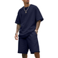 Heren Casual Tweedelig T-shirt en Shorts Set
