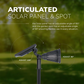 Solar Powered Outdoor Sunset Effect Garden Stake Light