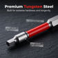 Universal 1/4" Shank Pagoda Hex Bits