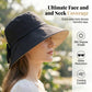 👒 TIJDELIJKE AANBIEDING: 50% KORTING! ✨ Women's Bowknot Wide Brim Sun Hat – Opvouwbaar, 360° bescherming 🎀