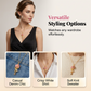 Delicate Rose Pendant Necklace for Women