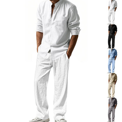 ⏳Tijdelijke 50% korting – Zomer slim fit 'Old Money' casual set
