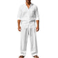 ⏳Tijdelijke 50% korting – Zomer slim fit 'Old Money' casual set