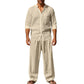 ⏳Tijdelijke 50% korting – Zomer slim fit 'Old Money' casual set