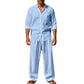 ⏳Tijdelijke 50% korting – Zomer slim fit 'Old Money' casual set