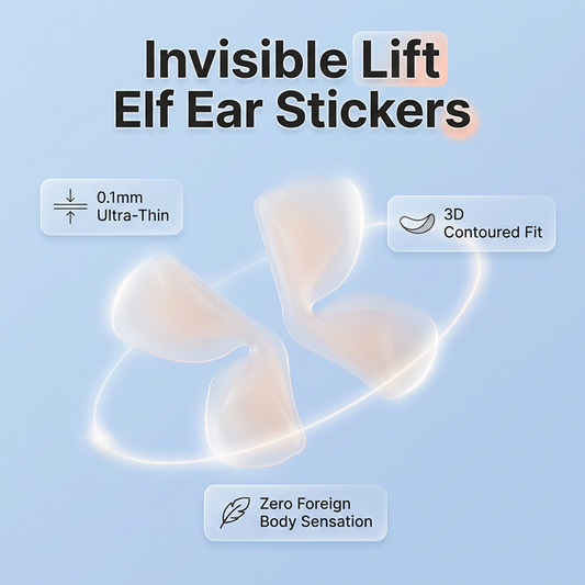 4D Shaped Non-Slip Elf Ear Stickers