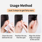 4D Shaped Non-Slip Elf Ear Stickers
