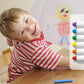 Set met afwasbare, sneldrogende, niet-giftige oliepastel
