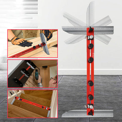 Professioneel Trapmeetgereedschap | Schuifmechanisme | Vrij Samenvoegbaar | Duurzaam