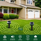 Solar Powered Ultrasonic Pest Repeller Stake