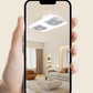 💡 TIJDELIJKE AANBIEDING 50% KORTING! ✨ 2-in-1 LED-plafondventilator met verlichting – Dubbele koeling, Ultrahelder, Gereedschapsvrije installatie 🌀