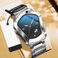 Heren Ruitvormig Quartz Horloge
