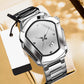 Heren Ruitvormig Quartz Horloge