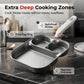🍳 50% OFF NOW! 🥞 Non-Stick Breakfast Skillet – 3-in-1 Design, Titanium Coating & All-Stove Compatible – Eggs, Meats & Pancakes Made Easy 🧈