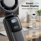Portable High-Speed Handheld Fan with Ice Cooler