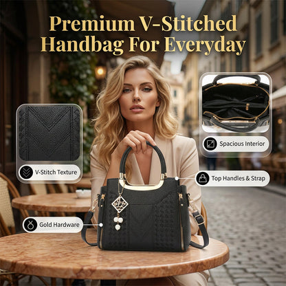 ✨53% korting👜 Elegante damestas met handvat en schouderriem ✨