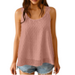 ⏰50% KORTING – Slechts tijdelijk✨Elegante tanktop met kanten bandjes en stippen