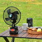 Oplaadbare Draadloze Camping Ventilator - Draagbaar voor Buiten & Tent