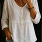 Women's Casual V-Neck Button-Down Top