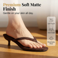 Elegant Suede Kitten Heel Sandals