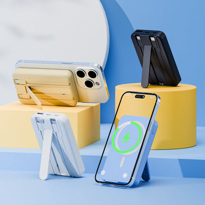 🎁50% korting💥Magnetische powerbank met standaard en snelladen