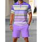 ⏳Time-Limited Special⏰Men's Two-Piece Shirt and Shorts Set