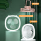 2-in-1 Ventilator en Lamp met 180° Verstelling