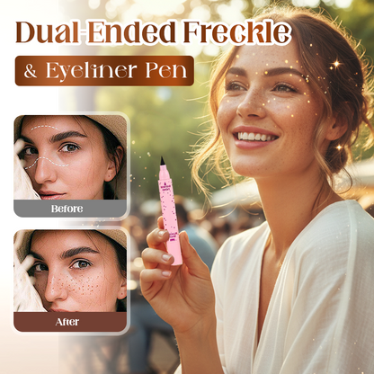 Dubbelzijdige Sproeten & Eyeliner Pen
