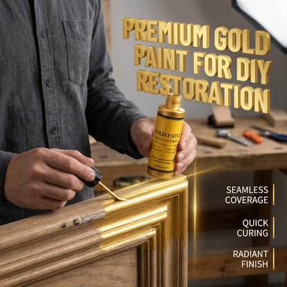 Water Based Gold Paint