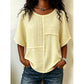 Minimalistische casual blouse voor dames