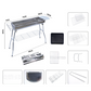 Portable Foldable Outdoor BBQ Grill