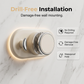 Drill-Free Foldable Shower Head Holder