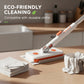 Multifunctionele handenvrije platte mop met clipsysteem