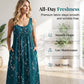Casual mouwloze maxi-jurk voor dames