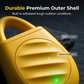💥【LIMITED TIME 50% OFF】🔥 Ultrasonische Vogel- & Muggenverjager | 3 Instelbare Frequenties (Buiten/Binnen/Slaap) | 90mAh Batterij | Type-C Opladen | Draagbaar met Lus | Zwart/Wit/Geel
