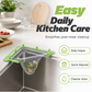 Triangle Sink Drain Rack with Disposable Filter Mesh Bags