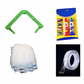 Triangle Sink Drain Rack with Disposable Filter Mesh Bags