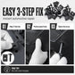 Universele Auto Metalen U-Type Clips en Schroeven Set