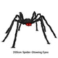 🕷️🎃 50% korting! Reuze Halloween spin – 👀 lichtgevende ogen, 💀 opvallende tuindecoratie – perfect voor enge avonden!