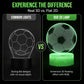 ⚽ 50% KORTING! Glow voetbal-nachtlampje | 3D-holografische illusie | Dynamische RGB-kleurwisseling | Oogvriendelijke LED | Bediening via aanraking en afstandsbediening 🌈✨
